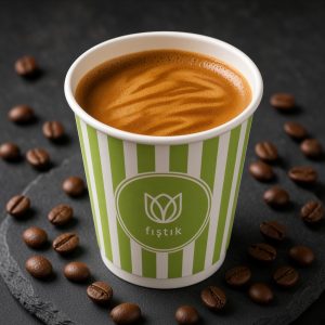 Espresso – Fıştık bardağında yoğun cremalı espresso